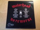 MOTORHEAD - NO REMORSE LP SPECIAL LEATHER EDITION  DOUBLE LP VINYL MINT UNPLAYED