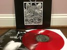 SAMAEL WORSHIP HIM RED VINYL LP w/ RED HOTFOIL PRINT archgoat bathory hellhammer