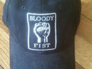 BLOODY FIST Base Cap RARE GABBER HARDCORE THUNDERDOME TERROR MARK N NASENBLUTEN