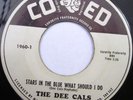 THE DEE CALS Stars In The Blue What Should I Do 45 RARE DOO-WOP CO ED 1960