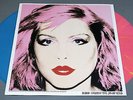 Stunning First Edition Andy Warhol Blondie Art Cover 2LP Pink Blue Vinyl poster