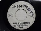 Five Du-Tones - Shake A Tail Feather   VG+/VG++   1963    (WHITE LABEL)