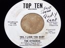 THE DYNAMICS Yes, I Love You Baby  DJ/PROMO NORTHERN SOUL-TOP TEN *HEAR