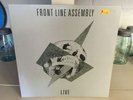 Front Line Assembly - Live - 1989 Numbered Vinyl LP Record Album EX - Rare