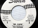 the VESPERS doowop promo 45 MR CUPID / WHEN I WALK WITH MY ANGEL VG++ e9421