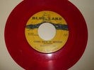 BLUES 45 RPM RECORD - SUNNYLAND SLIM - BLUE LAKE 105 - RED VINYL - LISTEN