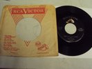 ELVIS PRESLEY - BABY LET'S PLAY HOUSE  VG- 45 RPM RCA 6383 RECORD & SLEEVE 1955