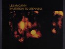 LES MCCANN: Invitation To Openness LP (gatefold cover, small toc, slight lamina