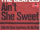 THE BEATLES with TONY SHERIDAN 45 AINT SHE SWEET+PS GERMANY RARE