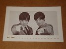 Paul & Barry Ryan 1966 8 x 6 Photocard (Hand Signed)