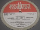 Bartok Viola Concerto Koch / Somogyi Ducretet Thomson 260 C 101 10