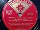 Teddy Stauffer - Whistle While You Work - Telefunken - A 2533 /10