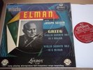 Mischa Elman/Seiger GRIEG Violin Sonatas No.1 & 3 - London LL 1253