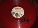 MEATLOAF --  Bat Out Of Hell (Red Vinyl) -- SIGNED LP - ONE DAY AUCTION