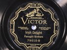 78 RPM -- Flanagan Brothers, Victor 79010, E-V+  Irish - Celtic