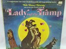 Walt Disney LP Vinyl Record Lot: Lady & the Tramp + It's a Small World +++++