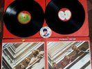 The Beatles Red Album Vinyl Record L.P. 1962-66 & Rare Large Metal Pin Badge.