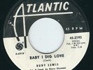 Northern Soul Rudy Lewis ATLANTIC 2193 Baby i dig love / I've loved you so long?