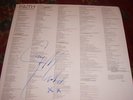 GEORGE MICHAEL -- Faith -- SIGNED lyrics sheet - ONE DAY AUCTION