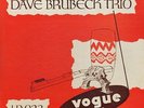 Dave Brubeck Trio Same RARE FRENCH ORIGINAL Vinyl Single 10inch Vogue