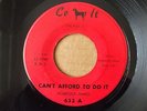 HOMESICK JAMES - CAN'T AFFORD TO DO IT / SET A DATE - U.S. 45