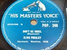 Elvis PRESLEY - Hound Dog/Don’t Be Cruel HMV 78rpm [R#082]