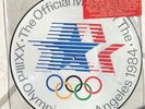 1984 OLYMPICS LP Sticker PROMO vinyl PICTURE DISC Loverboy TOTO Foreigner Unplay
