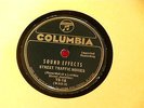 STREET TRAFFIC NOISE  SOUND EFFECTS EXCELLENT LAUGHTER IN THEATRE RARE    78