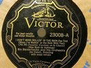BIX BEIDERBECKE JOE VENUTI I Don't Mind Walkin' In The Rain VICTOR 23008 Ex HEAR