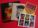 KISS THE ORIGINALS 1976 1st PRESSING 3-LP COMPLETE: STICKER BOOK CARDS INNERS