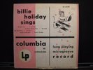 Billie Holiday Billie Holiday Sings Columbia CL 6129 Vinyl LP 10