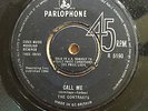 The Contrasts - Come On Let's Go Call Me Parlophone R 5190
