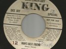 ROCKABILLY R&B bw/ BLUES - WYNONIE HARRIS- MANS BEST -HEAR -1954 BIO PROMO KING