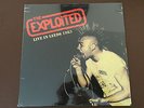 THE EXPLOITED RARE SPATTERED LP (LIVE IN LEEDS 1983) **MINT/SEALED** 300 COPIES