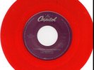 BEATLES STRAWBERRY FIELDS FOREVER/PENNY LANE 45RPM RED VINYL