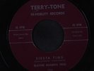 ELAYNE ROBERTS TRIO: Siesta Time / Turn The Other Cheek 45 Latin