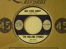 Rolling Stones 45 NOT FADE AWAY / I WANNA BE YOUR MAN   London VG++ rock