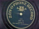 1903 JEWISH  ZONOPHONE- Early Sound  DUET YIDDISH    ZONOPHONE 78