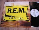 R.E.M., OUT OF TIME, GERMAN WARNER BROS VINYL LP, 1991, ALTERNATIVE ROCK, REM