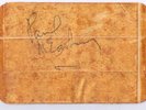 SIGNED PAGE BY PAUL McCARTNEY CAVERN CLUB SUMMER 1962 FAB AUTOGRAPH THE BEATLES
