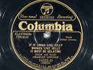 78 RPM -- Charley Lincoln, Columbia 14332, E+  Blues
