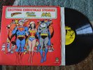 Superman Exciting Christmas Stories Batman Wonder Woman Stories Record lp VG