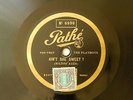 The Playboys (Lud Gluskin) Ain't She Sweet Pathe Vertical Cut Paris 1927
