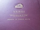 VERDI RIGOLETTO COMPLETE OPERA IN THREE ACTS HMV C1483-1497
