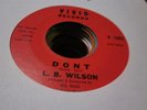 23C VG northern soul L B Wilson don’t Vivid 1002