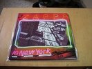 FRANK ZAPPA Live in New York 2 Disc Stereo Vinyl Original LP Aus Ex+