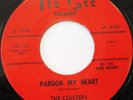 THE CLUSTERS Darling Can't You Tell 45 RARE DOO-WOP EX ORIG TEE GEE 102