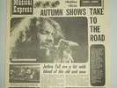 NME #1238 OCTOBER 3 1970 JETHRO TULL ELVIS PRESLEY CARPENTERS JONATHAN KING