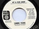 Tommie Young Hit & run lover US Soul Power promo (rare soul vinyl 45)