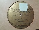 PAUL WHITEMAN & GEORGE GERSHWIN - Rhapsody In Blue 33 rpm shellac disc (A++)